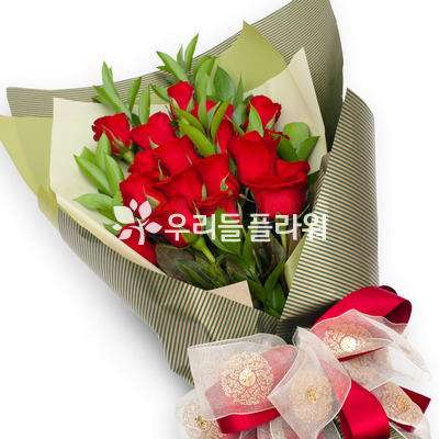 빨간장미꽃다발