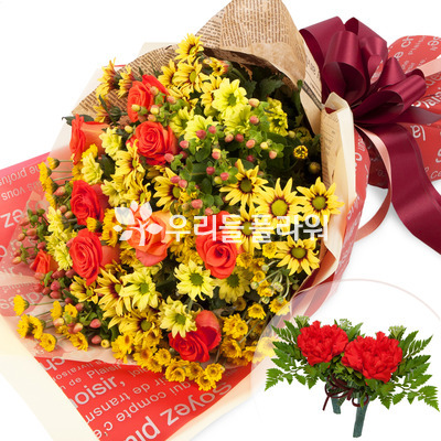 꽃다발+코사지