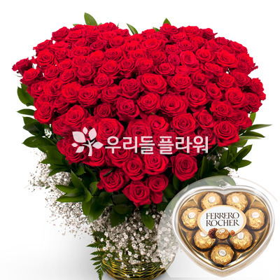 내마음을담아(100송이)-2(초콜렛포함)