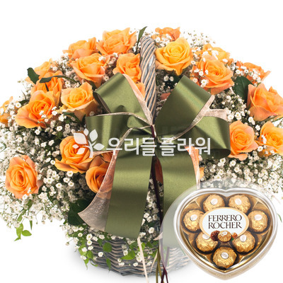 꽃바구니8 +쵸코렛