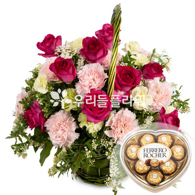 발렌타인데이 특선바구니(초코렛 별도구매)