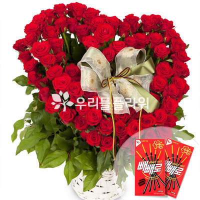 빨강장미100송이/빼빼로