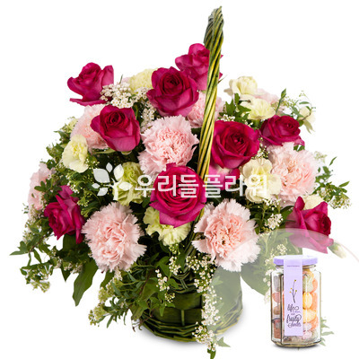 화이트데이 특선바구니(사탕,초코렛 별도구매)