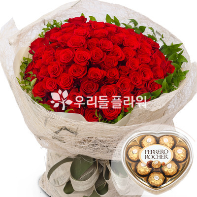내사랑을담아(100송이)-1(초콜렛포함)