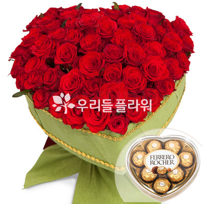 꽃다발+초콜릿 t1