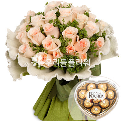 꽃다발+초콜릿 t2