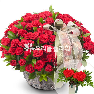 장미바구니(대)