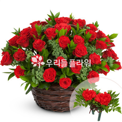 감사와사랑+코사지포함
