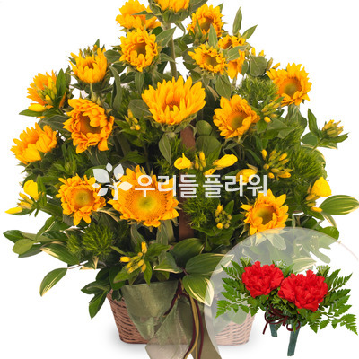 해바라기바구니1