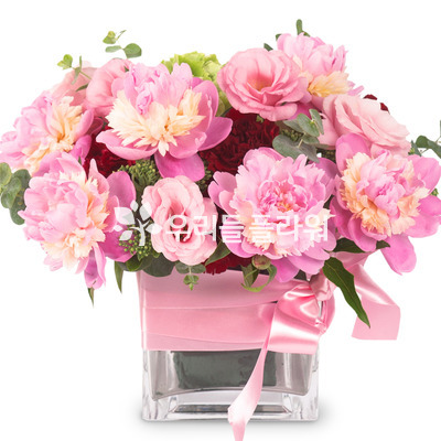 작약믹스 화병(예약배송)