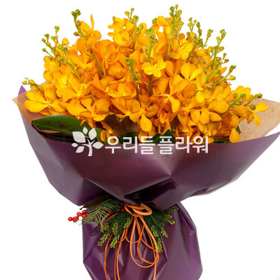 모카라꽃다발