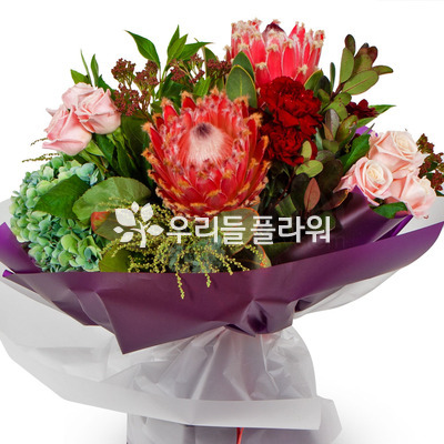 방크샤꽃다발